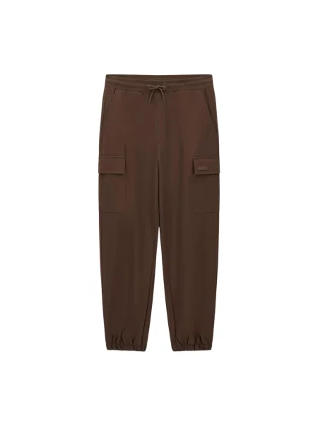 Spodnie cargo Guess brązowe