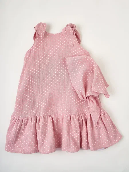 Дитячий Сарафан KRAKO рожевий