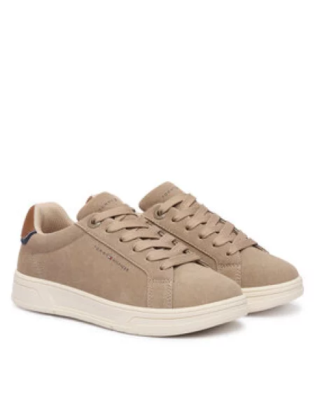 Sneakersy Tommy Hilfiger béžové