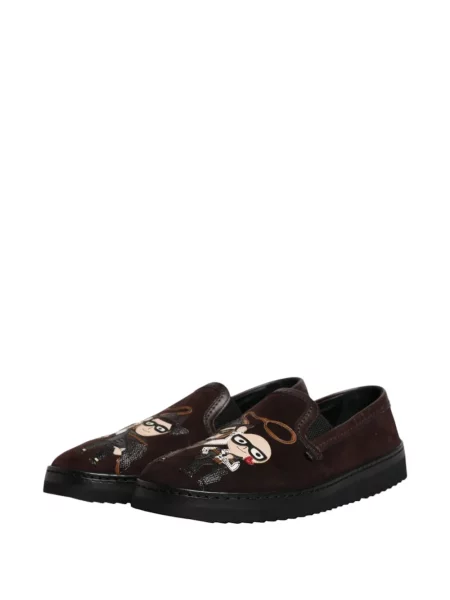 Sneakerși Dolce & Gabbana maro