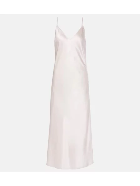 Rochie Joseph din satin de costum roz