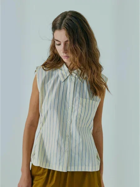 NORR Tricou Frikka deschis galben
