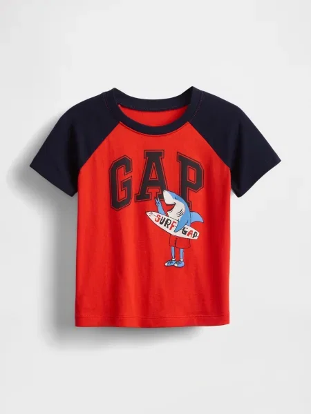Тениска Gap червено