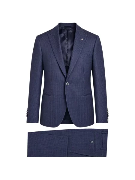 Costum Luigi Bianchi Mantova albastru