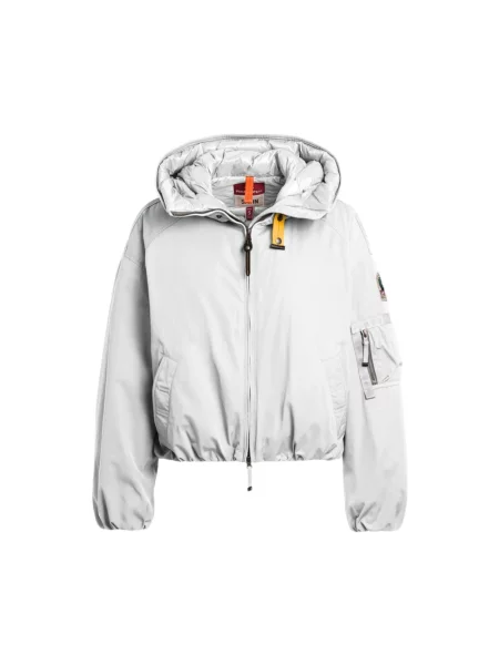 Kurtka bomber Parajumpers z kapturem szary