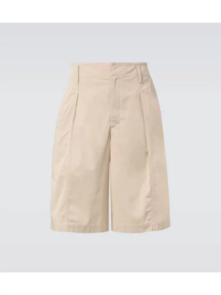 Bermuda kratke hlače Lemaire keper bež