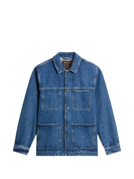 Geacă de blugi Woolrich albastru