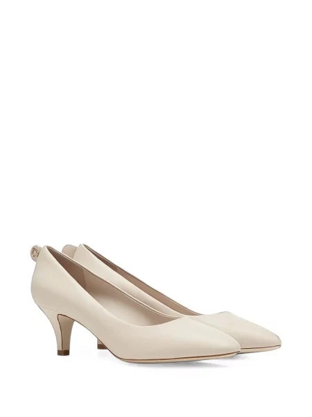 Pantofi cu toc Ferragamo alb