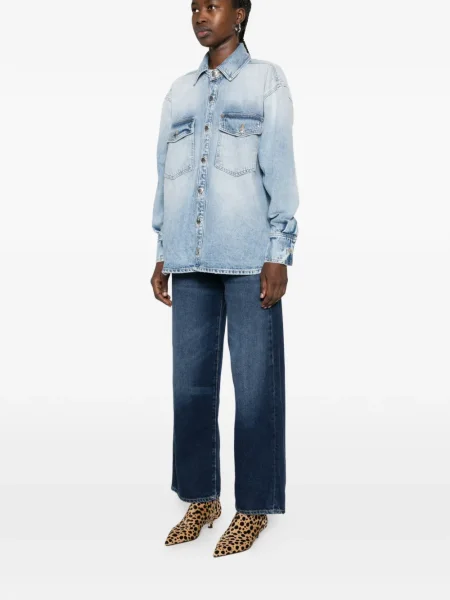 Koszula Icon Denim niebieska