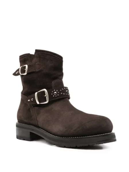 Botine Second/layer cu tepi maro