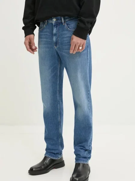 Дънки Tommy Jeans синьо