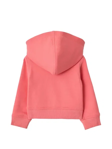 Bluza z kapturem dziecięca Burberry różowa