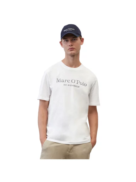 Marc O'Polo Majica Regular Fit bela