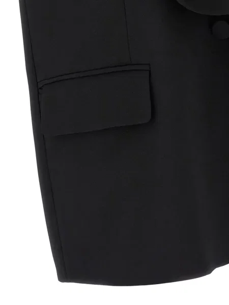 Kołnierzykowy kamizelka Di.la3 Pari' czarna