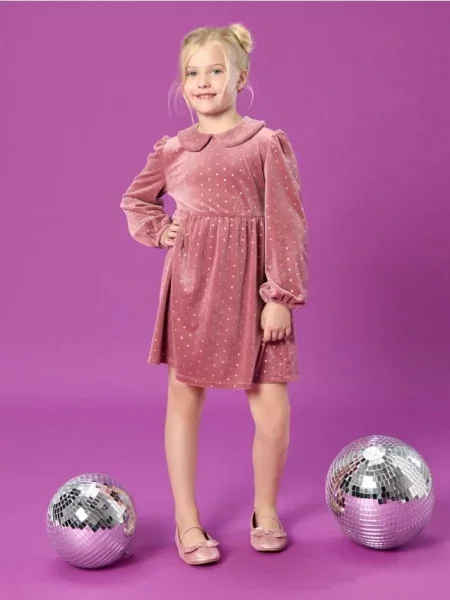 Sinsay Šaty babydoll růžová