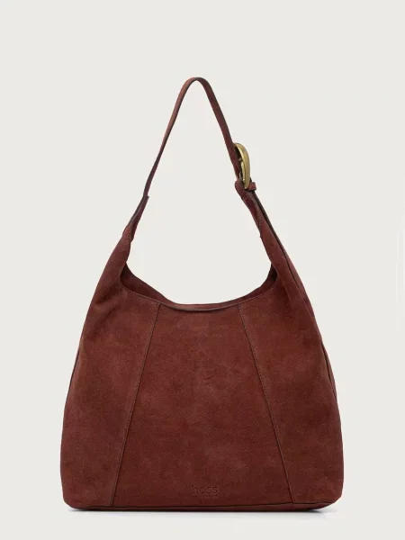 Hoss Intropia geantă shopper pentru femei din piele întoarsă