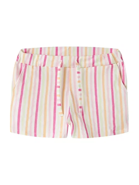 NAME IT Pantaloni NMFFILUAZ portocaliu mandarină / roz / rosé alb