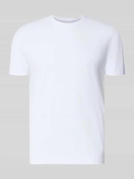T-shirt z okrągłym dekoltem model TESSUTO' Markup biała