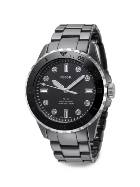 Ceas Fossil negru