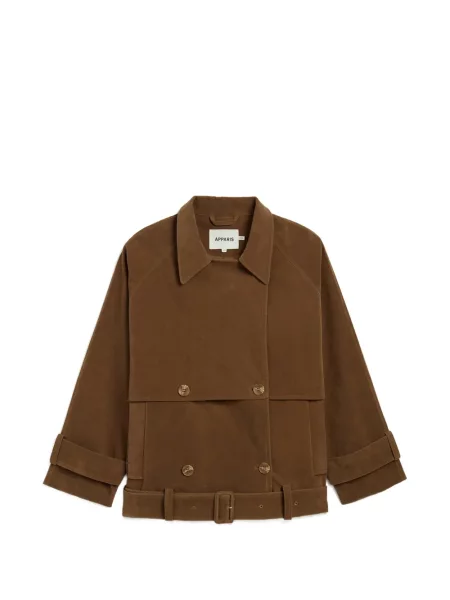 Kurtka Apparis brązowa