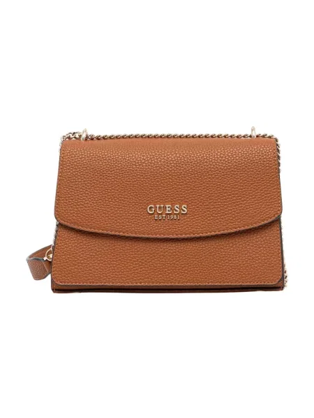 Guess torebka CALISTA brązowy