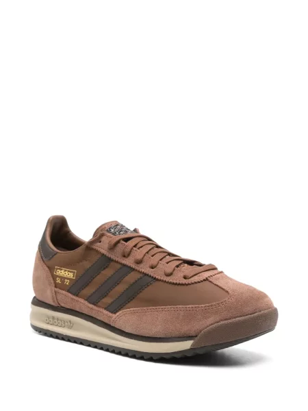 Sneakerși Adidas Samba din piele maro