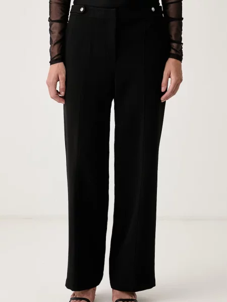 DKNY pantaloni pentru femei negru
