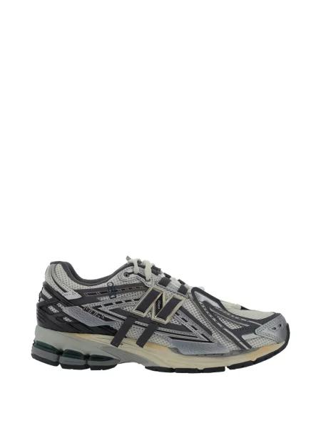 Tricou New Balance cu imagine cu glugă plasă gri