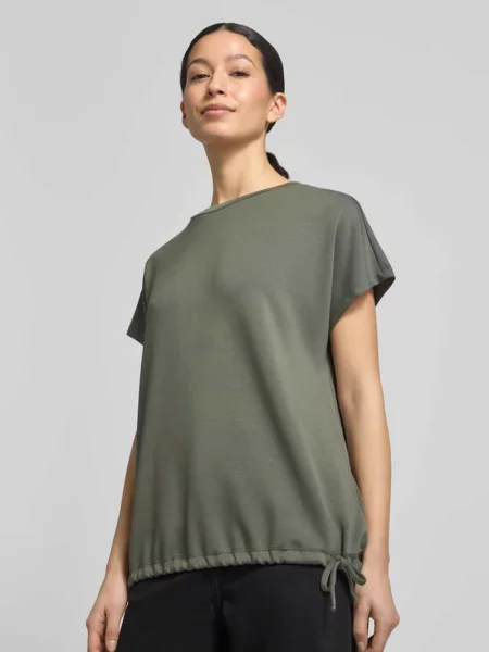 T-shirt z okrągłym dekoltem Soyaconcept khaki