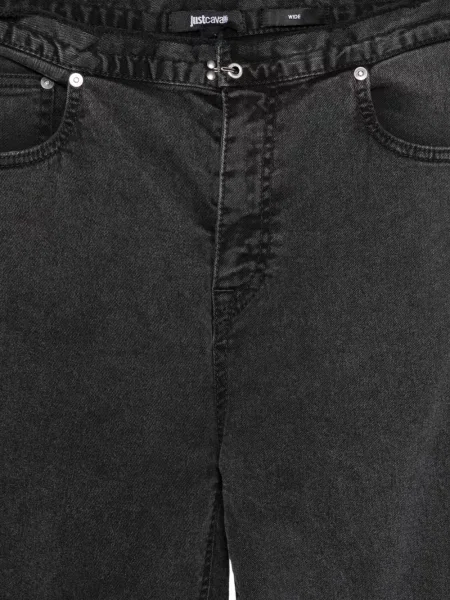Blugi cu picior larg Just Cavalli negru