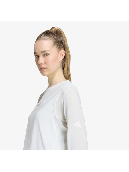 Dlhý tričko Adidas Performance biela