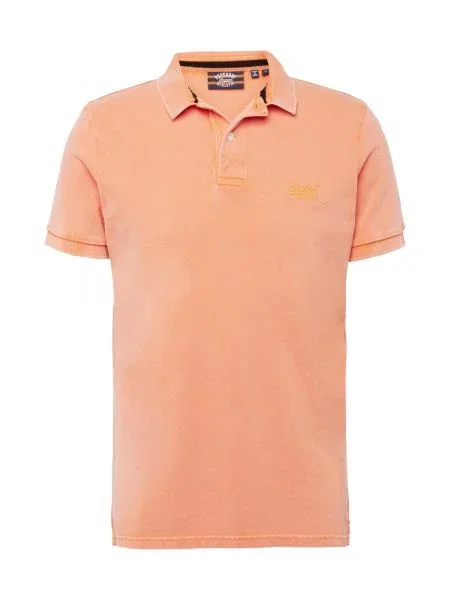 Tricou polo Superdry roz