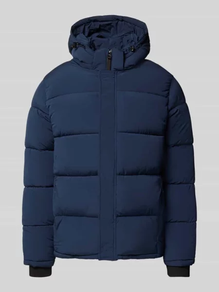 Kurtka Pepe Jeans z kapturem niebieska