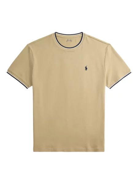 Ριγέ δερμάτινος κάλτσες Polo Ralph Lauren με κορδόνι μαύρο