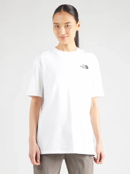 The North Face Majica Oversize bela