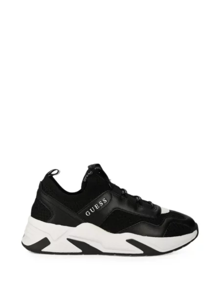 Sneakerși Guess cu imagine chunky negru
