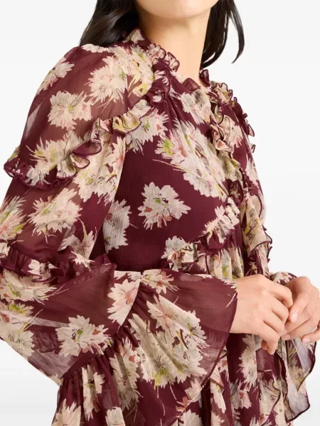 Rochie mini Cinq A Sept de costum roșu