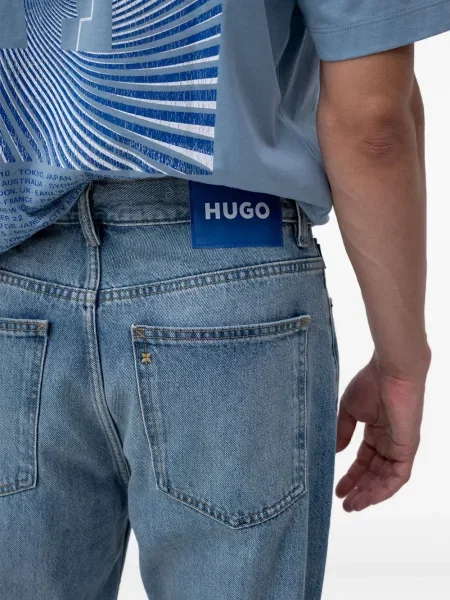 Džinsai Hugo mėlyna