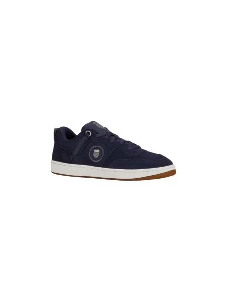 Sneakersy K-swiss zamszowe niebieskie