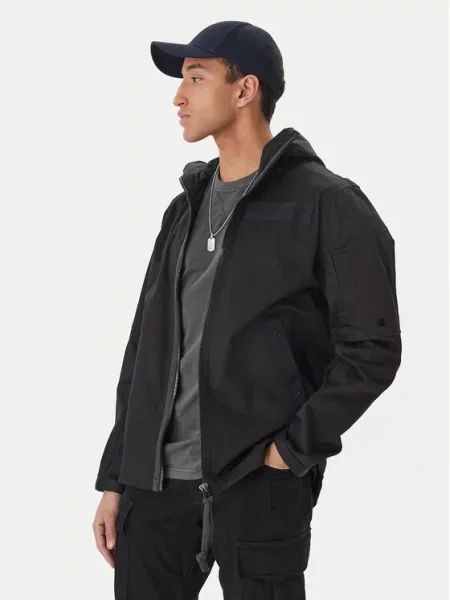 G-Star Raw Μπουφάν μεταβατικό Batt μαύρο