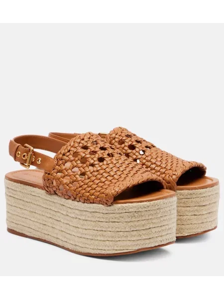 Sandale Farm Rio din piele maro