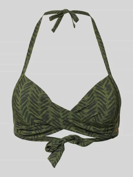 Top bikini z wiązaniem model ‘EYRO CALENY’ Banana Moon khaki