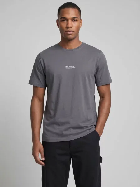 JJ Rebel Tricou JREBLUCA gri alb
