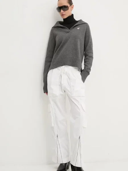 Светр Guess Jeans гольф чорний