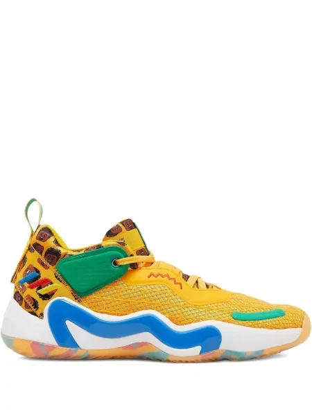 Sneakerși Adidas Dame de in chunky cu model floral albastru