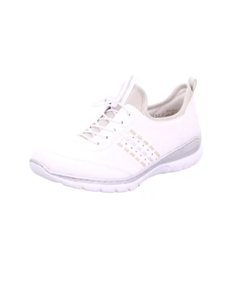 Sneakersy Rieker białe