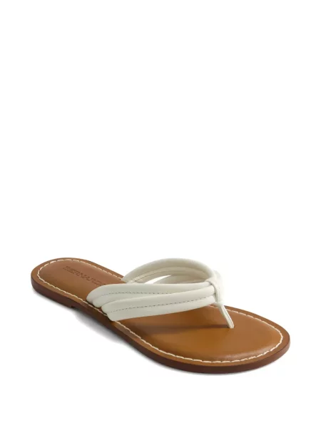 Sandale Bernardo din piele alb