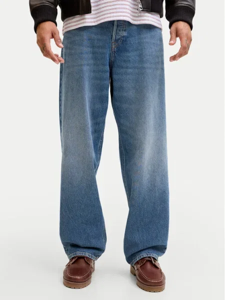 Jack & Jones Blugi Eddie Baggy Fit albastru