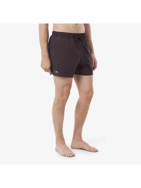 Lacoste Szorty Kąpielowe Szybkoschnące brązowy