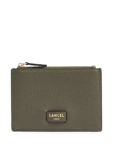 Portofel Lancel din piele verde